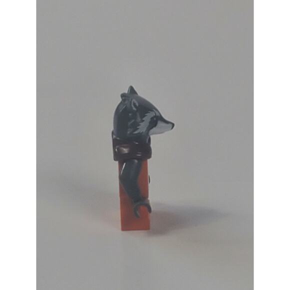 Lego Marvel Rocket Racoon Minifigure Orange Jumpsuit Guardians Of The Galaxy - Picture 4 of 5